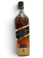 A16【未開栓】Johnnie Walker BLACK LABEL ジョニーウォーカー ブラックラベル 12年 ウィスキー オールドボトルのサムネイル