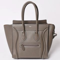 【美品】CELINE ラゲージマイクロショッパー　スリ 美品】CELINE セリーヌラゲージ マイクロショッパー スリ - メルカリ