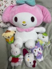 桜マイメロぬいぐるみ よもぎ餅マイメロドンキ限定マイメロアクスタ 
