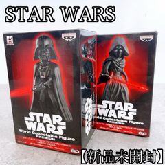 H-1446 BANPRESTO 스타워즈 월드 ​​콜렉터블 피규어 PREMIUM DARTH VADER/KYLO REN 블랙 신품 미개봉 외상 피해 있음 2개 세트 STAR WARS WCF 프라이즈 컬렉션