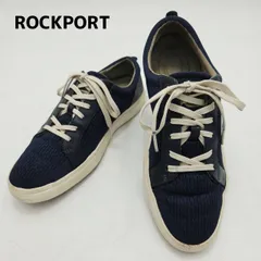 ロックポート ROCKPORT スニーカー 26cm 紺 ネイビー メッシュ 本革 レザー CH4229 ベトナム製 メンズ 中古 ウォーキング レースアップ 紐靴 26.0cm カジュアル ビジネス ローカット シューズ スポーツ hws02654のサムネイル