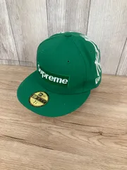 Supreme  NEWERA  ニューヨーク・ヤンキース シュプリーム ニューエラ キャップ 59FIFTY 7 3/8グリーン  平塚店 衣料品　ｋ