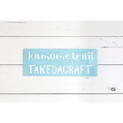 Go-Phish ゴーフィッシュ kamometrail&TCステッカー whiteのサムネイル