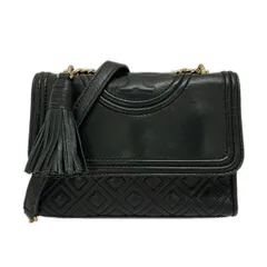 TORY BURCH(トリーバーチ) ショルダーバッグ美品  黒 チェーンショルダー/キルティング/ミニバッグ レザー
