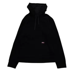 【Dickies】プルオーバーパーカー｜メンズLサイズ相当｜ブラック｜黒｜無地デザイン｜カジュアル フーディ｜長袖｜古着のサムネイル