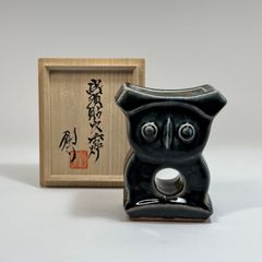 一光斎造 古銅 玉乗り獅子 置物 共箱 M R9757 - メルカリ