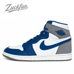 人気 NIKE AIR JORDAN 1 HIGH OG TRUE BLUE ナイキ エア ジョーダン 1 レトロ ハイ カット オリジナル トゥルー ブルー ホワイト 白 グレー 28cm メンズ ナイキ スニーカー U10838