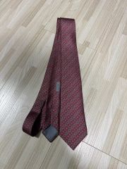 極美品 LOUIS VUITTON モノグラム ネクタイ ボルドー - メルカリ