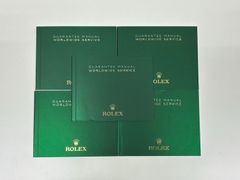 ROLEX ロレックス オイスターパーペチュアル 取扱説明書5冊セット