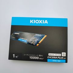 外付けSSD 1TB Kioxia Exceria Plus G3 Gen4x4 - メルカリ
