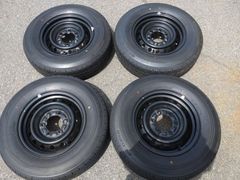 ハイエース 9型新車外し 純正タイヤ・ホイールセット ブリヂストン