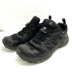 訳あり】 SALOMON エックスアドベンチャー ゴアテックス 黒 25.5 