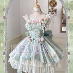 星箱works シャンティクリームパティスリー ワンピース ミント Mサイズ