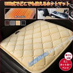 【新品未使用】 ホットカーペット ホットマット 一人用 ミニ ホットカーペット 電気 USB給電式 ヒーター ペット 足元 防寒対策 椅子 加熱座布団 キャンプ 車内 アウトドア CZH526P332
