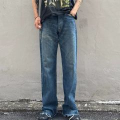 正規品SIMPLE PROJECT LIGHTNING WASH JEANS - メルカリ