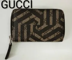 ARR36 グッチ 極美品 GGカレイド コインケース 小銭入れ カードケース シルバー金具