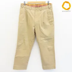 パパス Papas パンツ チノパンツ タックパンツ ロゴボタン メンズ [x1010030]のサムネイル