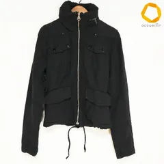 #anc ディーゼル DIESEL ジャケット S 黒 ジップアップ プルアウトフード レディース [1003644]のサムネイル
