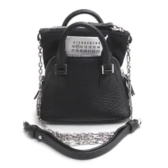 MAISON MARGIELA メゾンマルジェラ  5AC クラシック BABY ポーチ チェーンショルダー ショルダーバッグ ブラック SB3WG0025 P4455 T8013 レディース 中古 美品のサムネイル