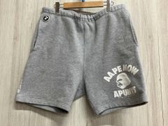 A BATHING APE エイプ スウェットショーツ ハーフパンツ - メルカリ