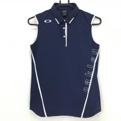 【新品】オークリー ゴルフ ノースリーブポロシャツ XS ハーフジップ 安田佑香 新品】オークリー ゴルフ ノースリーブポロシャツ XS ハーフジップ