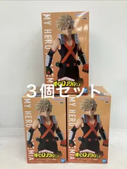 未開封 僕のヒーローアカデミア 爆豪勝己 フィギュア 3個セット LF5A84 f101