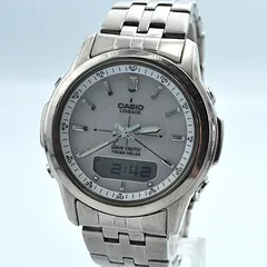 CASIO カシオ LINEAGE リニエージ LCW-100T タフソーラー 電波時計 アナデジ  Watch 腕時計 電波受信 チタン アラーム デュアルタイム 5気圧防水  Men's メンズ 男性 稼働品のサムネイル