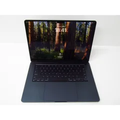 Apple MacBook Air MQKW3J/A 15インチ Apple M2 8GBRAM/256GBSSD ミッドナイト ノートPC ◆KD4377