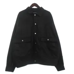 ダンケシェーン Danke schon 24SS COVERALLS ECO SUEDE ジャケット 長袖 UNS24026 黒 ブラック Mのサムネイル