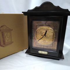 鹿野漆器アンティーク置き時計キーボックスSEIKOセイコー昭和レトロ 