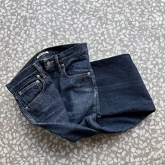 AURALEE HARD TWIST DENIM 5P PANTS 25 オーラリー　ウィメンズ　ジーパン　パンツ　デニム　ズボン　ボトムス　紺のサムネイル
