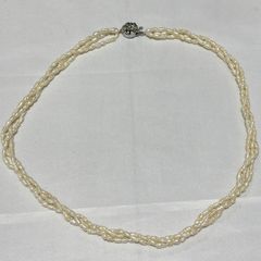 あこやケシ♥大幅な値下げ中❢♥k18ピンクゴールド引き輪♥約42cm2連 