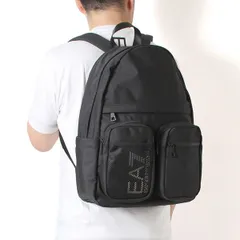 26SSモデル エンポリオアルマーニ EMPORIO ARMANI EA7 バックパック リュック【ブラック】 7X000627 AF23097 UC001/m-bagのサムネイル