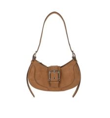 極美品✨OSOI HOBO ワンショルダー 牛革 肩掛け ブラック ハーフムーン