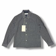 参考上代57200円 Our Legacy HEUSEN SHIRT オープンカラーチェック
