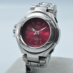 7-4942 FOSSIL AM-3315 赤 腕時計(クォーツ) - メルカリ