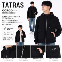 新品　TATRAS タトラス GORGO ゴルゴ ブルゾン MCKZ0342033588 メンズ ナイロンジャケット フーディー フードのサムネイル