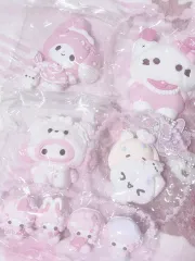 ハンドメイド ぷにぷに スクイーズ ピンク マイメロディ ハローキティ ピアノ まとめ 出品