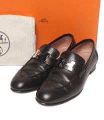 極美品 HERMES エルメス モカシンパリ 36 裏貼り済み - メルカリ