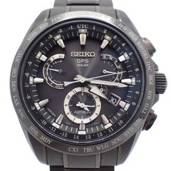 美品】エプソン TRUME ソーラー電波腕時計 メンズ チタン/セラミックQ9