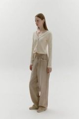 LOW CLASSIC】KNIT WRAP CARDIGAN 韓国カーディガン - メルカリ