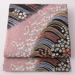 V3464 ○高級 正絹 六通 袋帯 七宝 - メルカリ