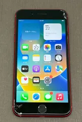 【ジャンク】iPhone8 Plus 64GB レッド softbank  -SP850-