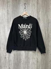 Mardi Mercredi マルディメクルディ 韓国 定番 flowerrmardi プリント スウェット 黒 ◆■ レディースのサムネイル