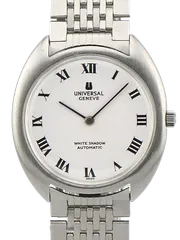 UNIVERSAL GENEVE 866102 ホワイトシャドウ ローマ OH済み ユニバーサルジュネーブのサムネイル