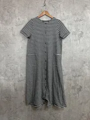 bellemaison ベルメゾン 長袖 ボーダー マタニティ パジャマ ルームウェア sizeL～LL/グレー ■■ レディースのサムネイル