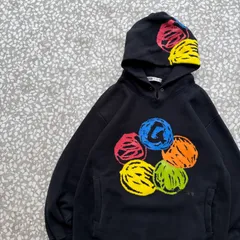 GOOD ENOUGH / 90′- design hoodie sizeXL グッドイナフ　肉厚パーカー　リバース織　リバースウィーブ　水玉　オーバーサイズ　裏原　NIGO 藤原ヒロシ　 アーカイブのサムネイル