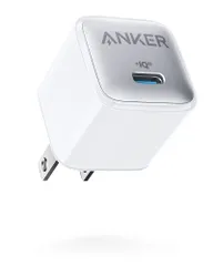 Android その他各種機器対応 急速充電器iPhone USB-C (20W) (ホワイト) Charger Nano Anker