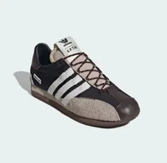 adidas アディダス スニーカー 220 ブラック 合成皮革/人工皮革 スエード ブランドロゴ 紐 ローカット メンズ レディースのサムネイル