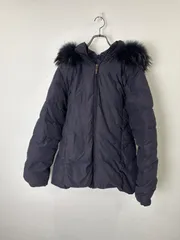 S00863｜MONCLER｜モンクレール｜ダウンジャケット｜ブラック｜黒｜レディース｜ファー取り外し可能｜無地｜Y2K｜90S｜古着｜USA古着｜ヴィンテージ｜アメカジ｜ハイブランド｜ロングダウン｜フォロー割｜今期トレンド｜ラグジュアリーのサムネイル